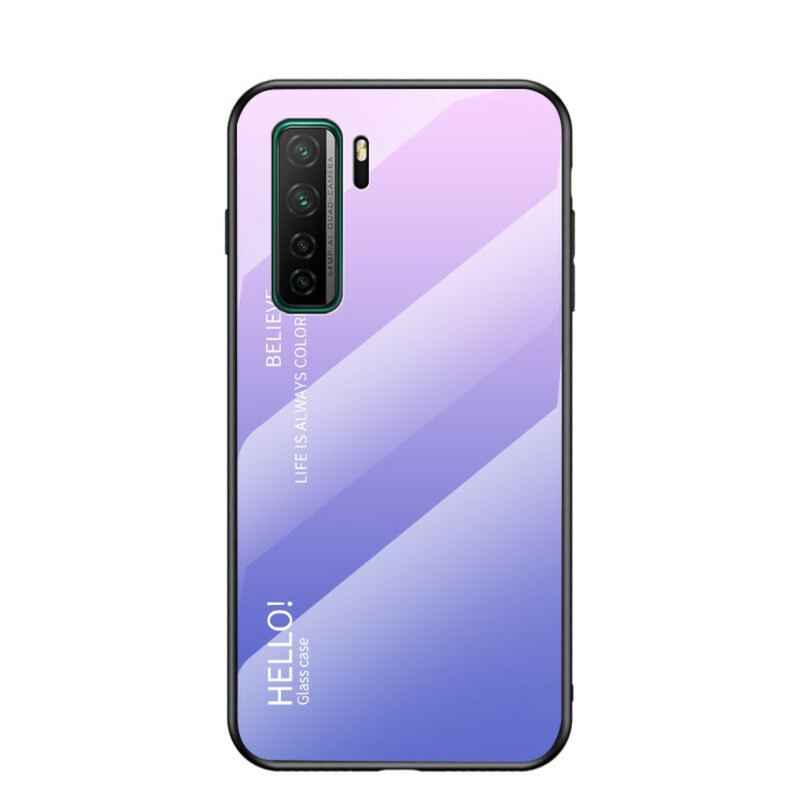 Coque Huawei P40 Lite 5G Verre Trempé Hello