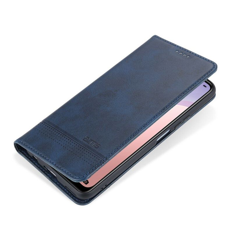 Flip Cover Huawei P40 Lite 5G Style Cuir AZNS