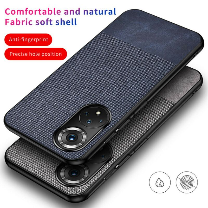 Coque Honor 50 / Huawei Nova 9 Bi-texture Simili Cuir