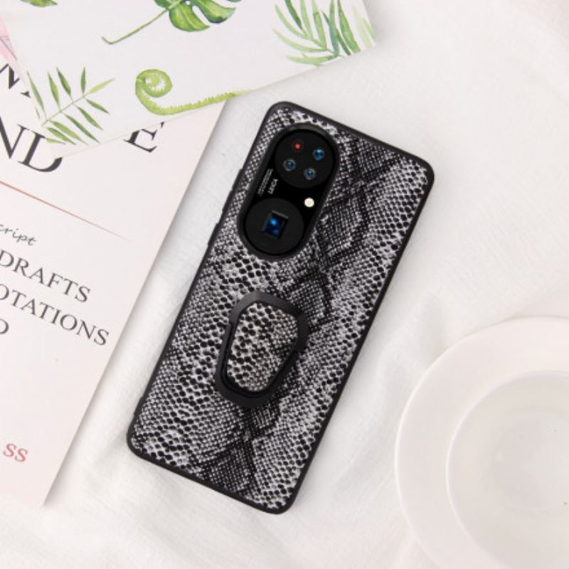 Coque Huawei P50 Style Serpent Anneau-Support