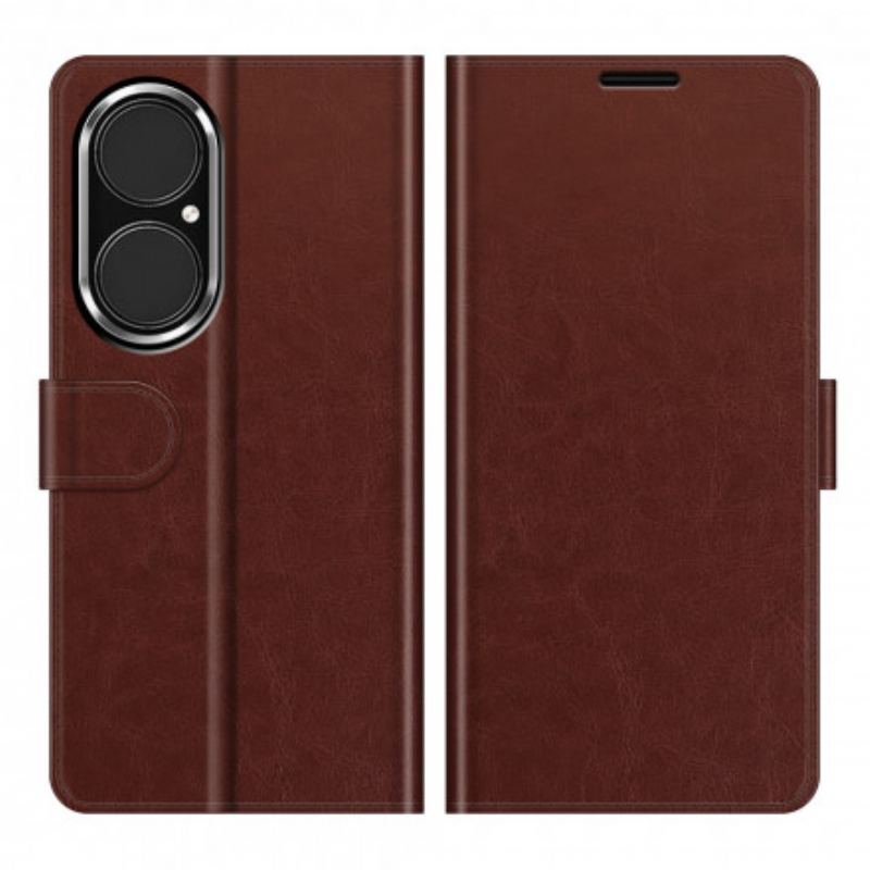 Housse Huawei P50 Style Cuir Design