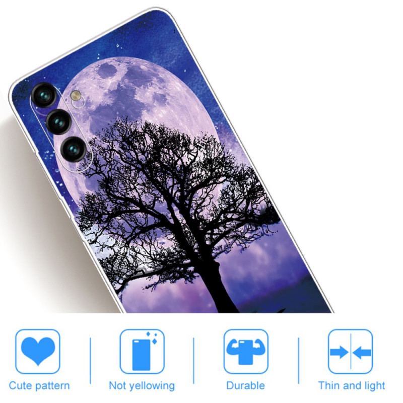 Coque Samsung Galaxy A13 5G / A04s Arbre et Lune