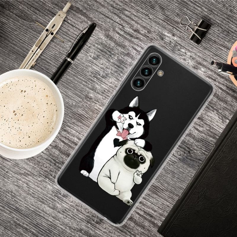 Coque Samsung Galaxy A13 5G / A04s Drôles de Chiens