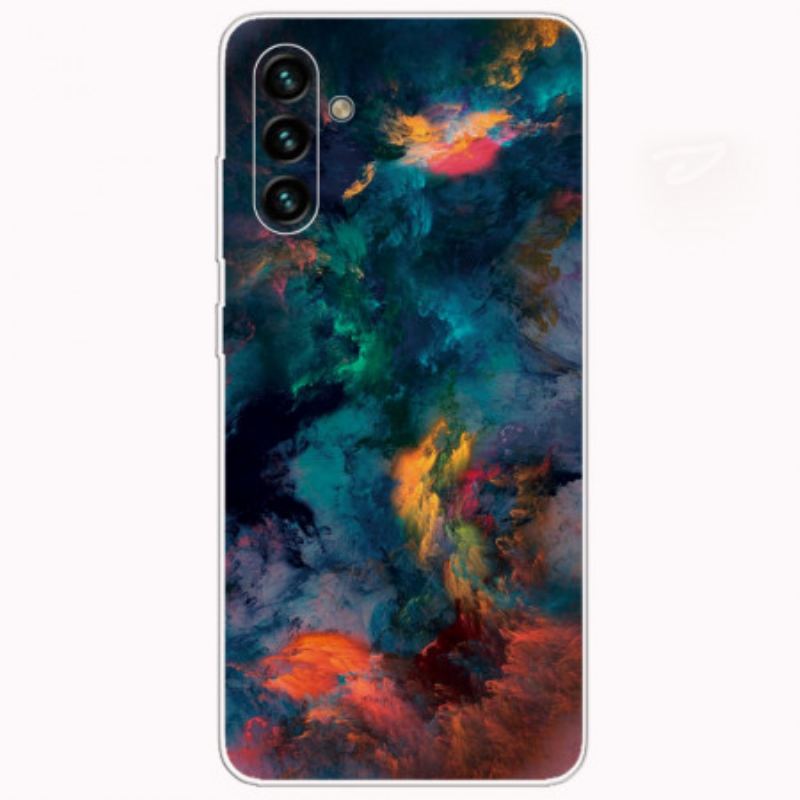 Coque Samsung Galaxy A13 5G / A04s Nuages Colorés