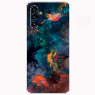 Coque Samsung Galaxy A13 5G / A04s Nuages Colorés