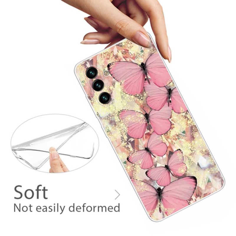 Coque Samsung Galaxy A13 5G / A04s Papillons Papillons