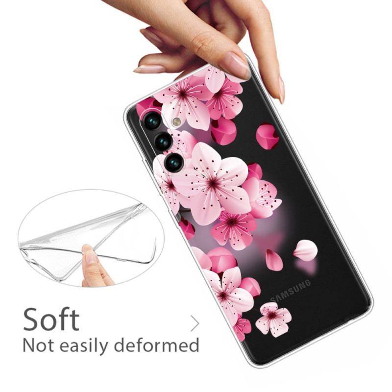 Coque Samsung Galaxy A13 5G / A04s Petites Fleurs Roses