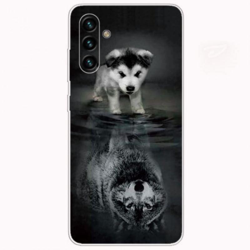 Coque Samsung Galaxy A13 5G / A04s Rêve de Chiot