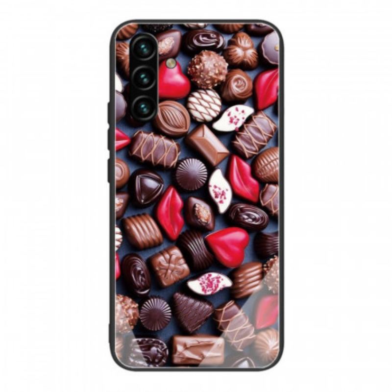 Coque Samsung Galaxy A13 5G / A04s Verre Trempé Chocolat