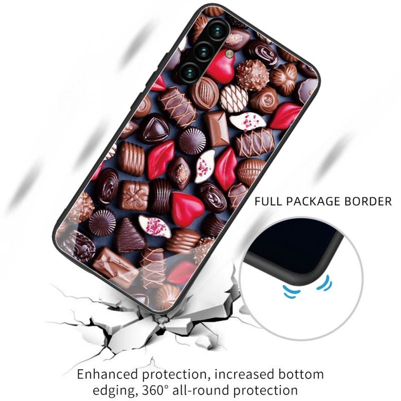 Coque Samsung Galaxy A13 5G / A04s Verre Trempé Chocolat