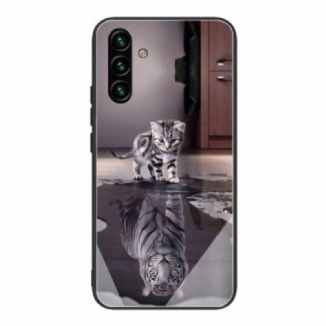 Coque Samsung Galaxy A13 5G / A04s Verre Trempé Ernest le Tigre