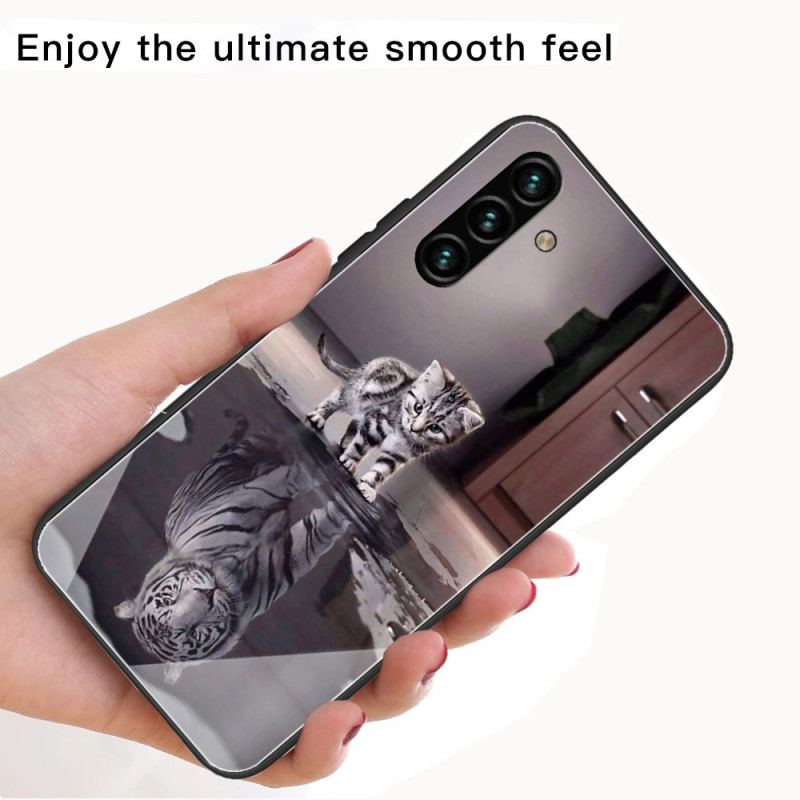 Coque Samsung Galaxy A13 5G / A04s Verre Trempé Ernest le Tigre