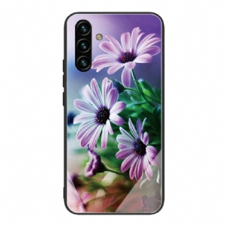 Coque Samsung Galaxy A13 5G / A04s Verre Trempé Fleurs