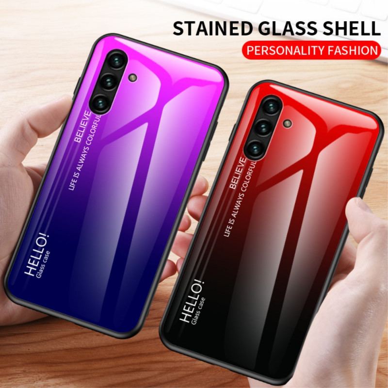 Coque Samsung Galaxy A13 5G / A04s Verre Trempé Hello