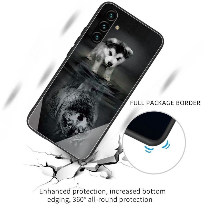 Coque Samsung Galaxy A13 5G / A04s Verre Trempé Rêve de Chiot