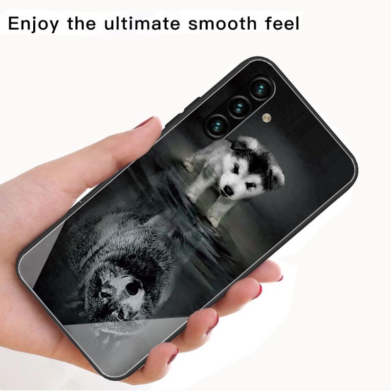 Coque Samsung Galaxy A13 5G / A04s Verre Trempé Rêve de Chiot