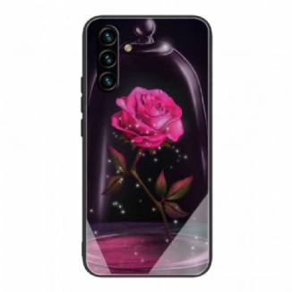 Coque Samsung Galaxy A13 5G / A04s Verre Trempé Rose Magique