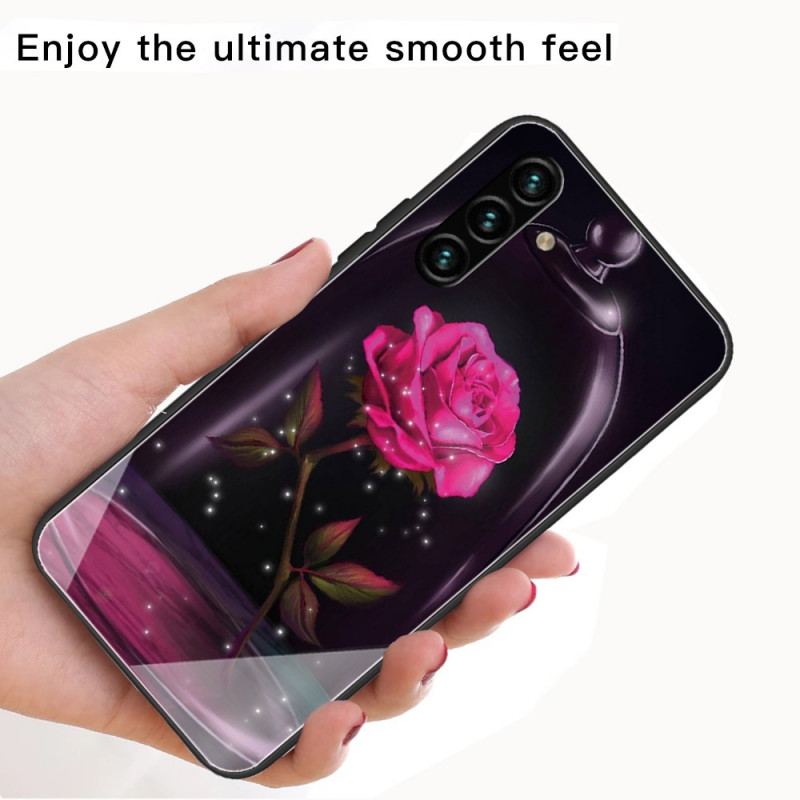 Coque Samsung Galaxy A13 5G / A04s Verre Trempé Rose Magique