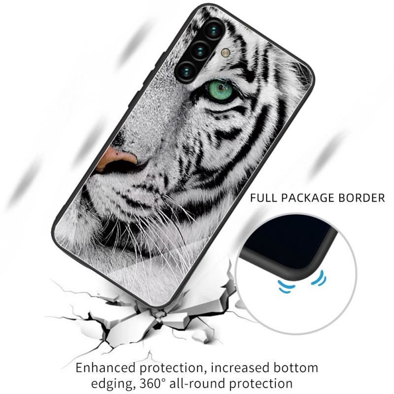 Coque Samsung Galaxy A13 5G / A04s Verre Trempé Tigre