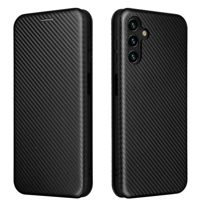 Flip Cover Samsung Galaxy A13 5G / A04s Fibre Carbone