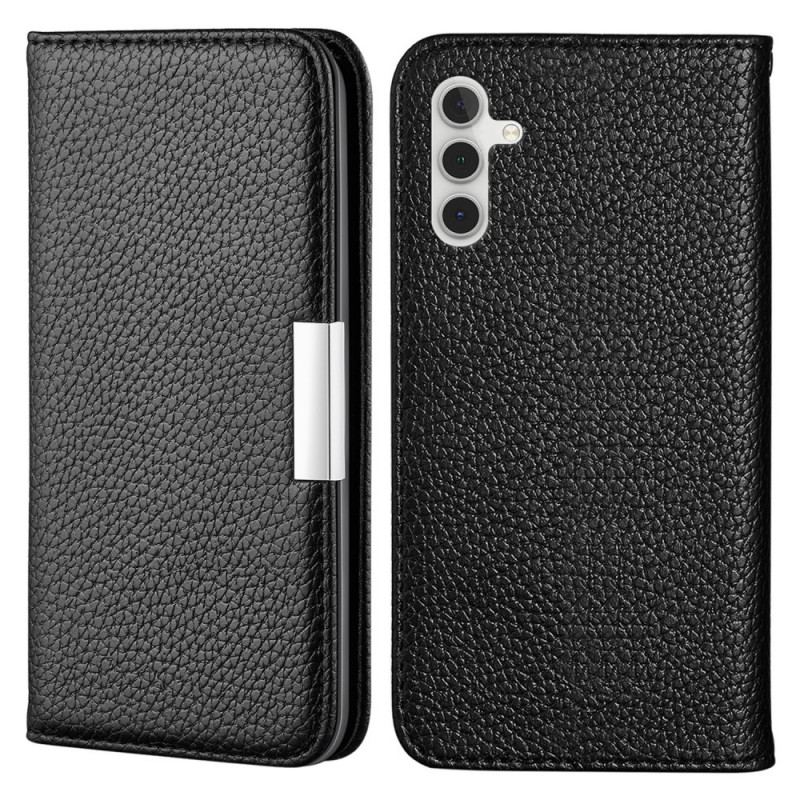 Flip Cover Samsung Galaxy A13 5G / A04s Simili Cuir Litchi Ultra Chic