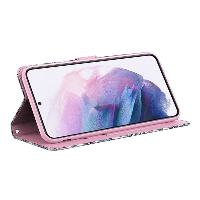 Housse Samsung Galaxy A13 5G / A04s Arbre Rose