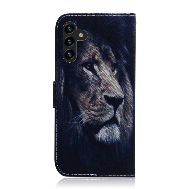 Housse Samsung Galaxy A13 5G / A04s Dreaming Lion