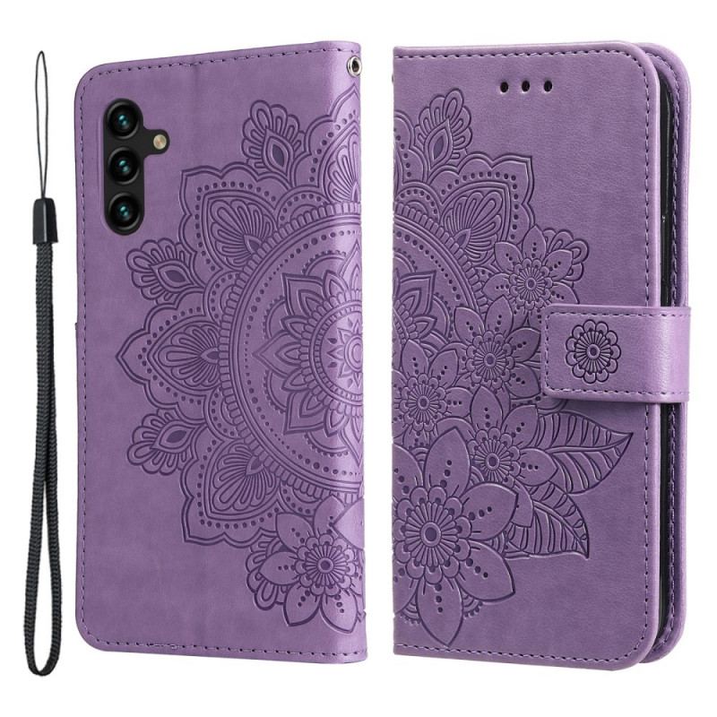 Housse Samsung Galaxy A13 5G / A04s Mandala de Fleurs