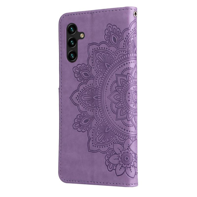 Housse Samsung Galaxy A13 5G / A04s Mandala de Fleurs