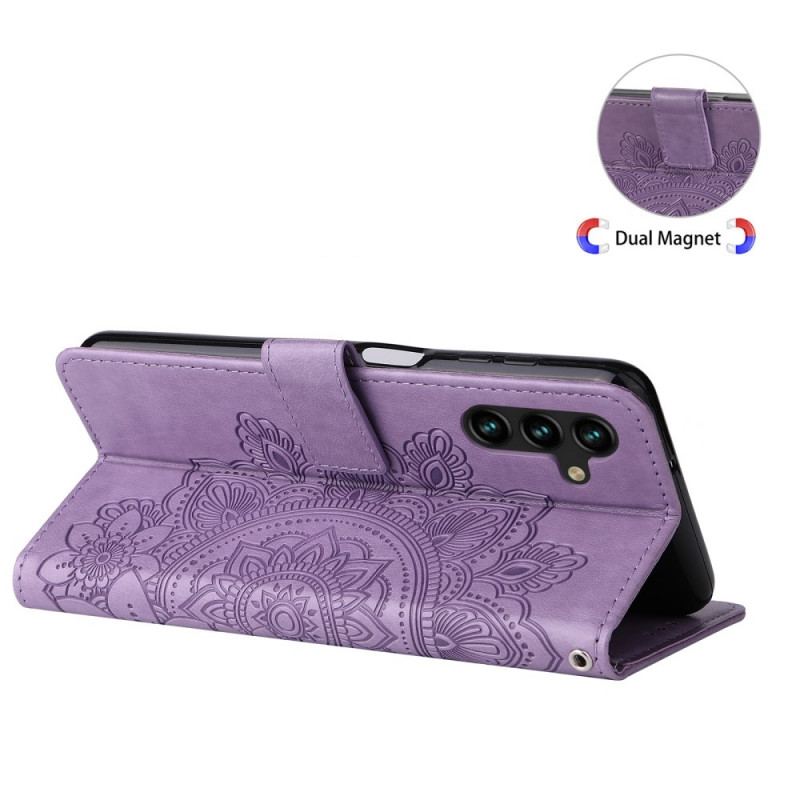 Housse Samsung Galaxy A13 5G / A04s Mandala de Fleurs