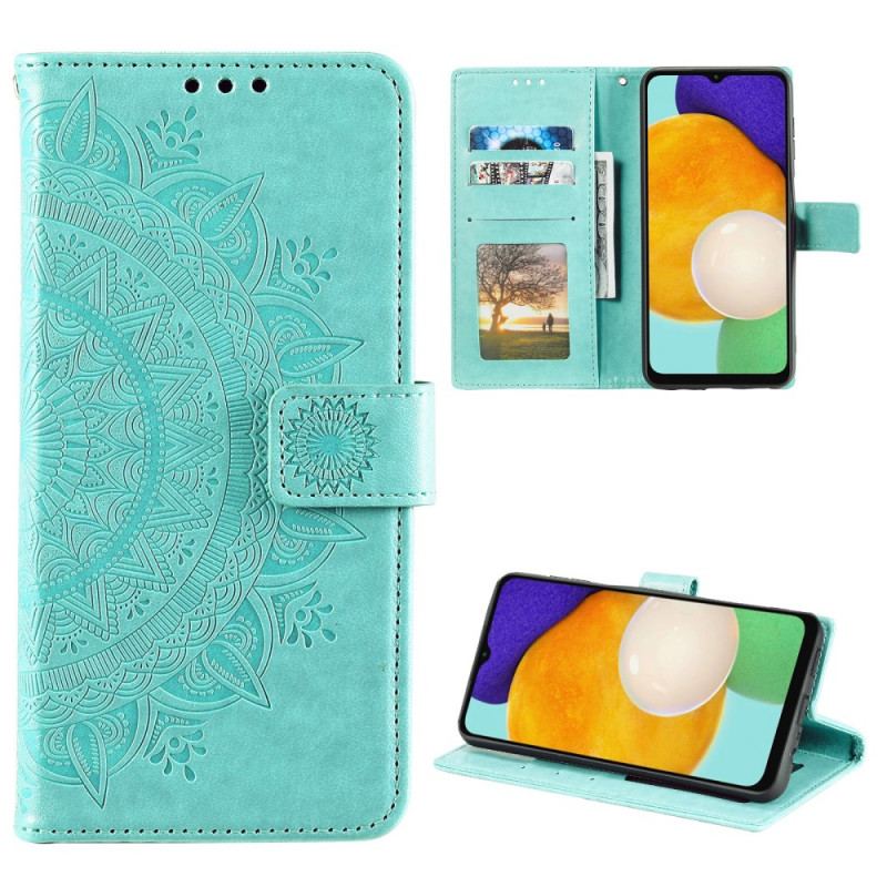 Housse Samsung Galaxy A13 5G / A04s Mandala Soleil