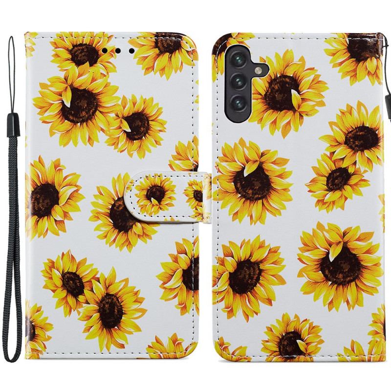 Housse Samsung Galaxy A13 5G / A04s Tournesols