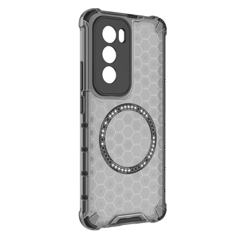 Coque Oppo Reno 12 5G Magnétique Nid d'Abeille