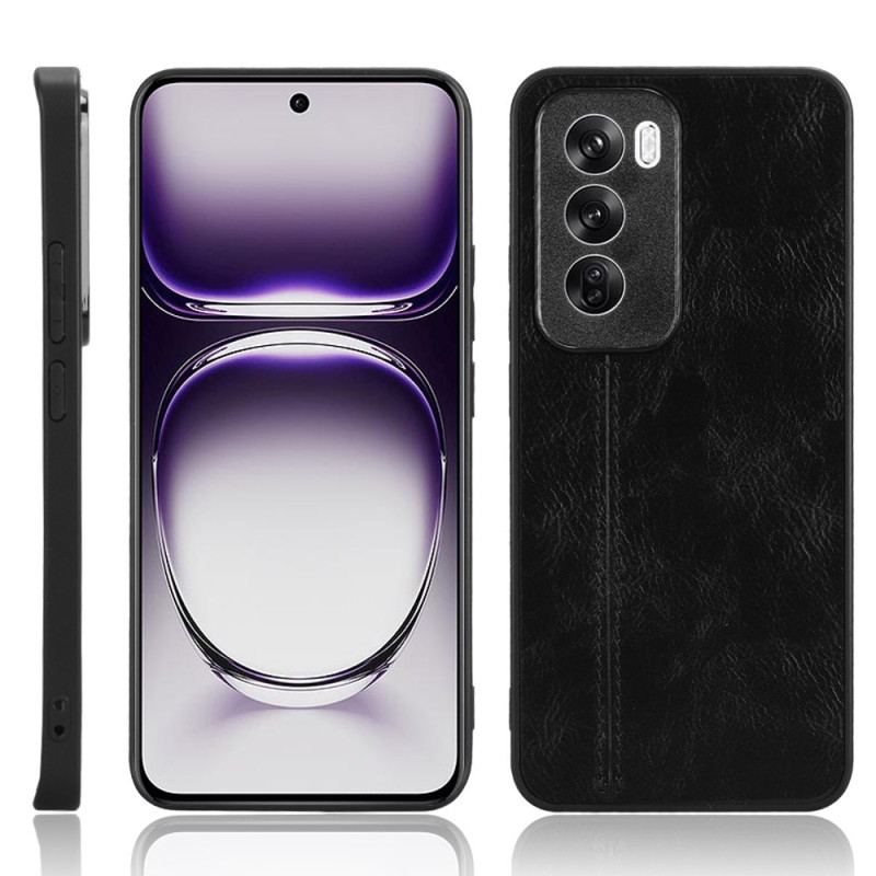 Coque Oppo Reno 12 5G Simili Cuir Couture