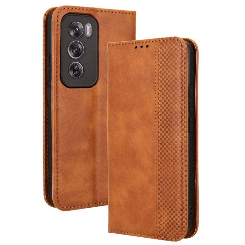 Flip Cover Oppo Reno 12 5G Frise Vintage