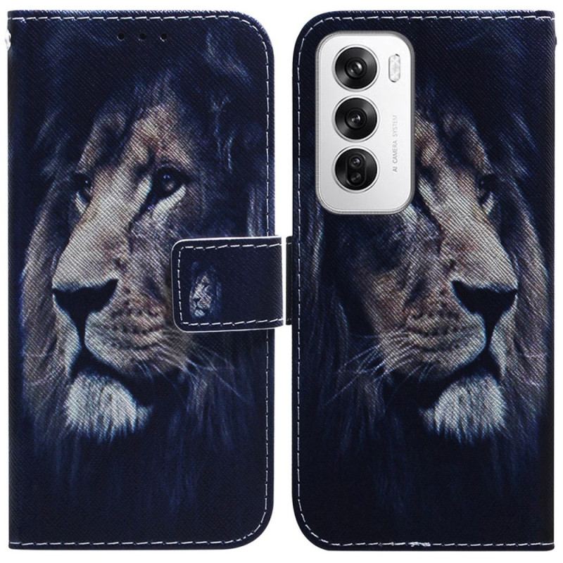 Housse Oppo Reno 12 5G Dreaming Lion