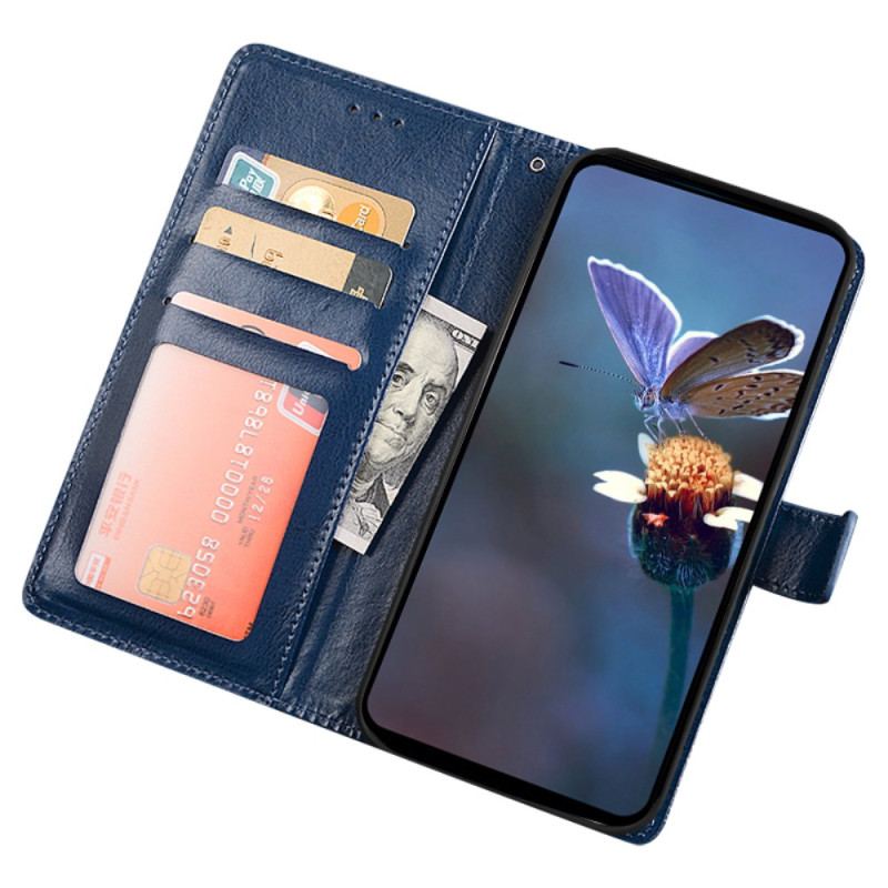 Housse Oppo Reno 12 5G Simili Cuir IDEWEI