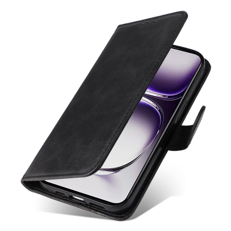 Housse Oppo Reno 12 5G Simili Cuir Uni à Lanière