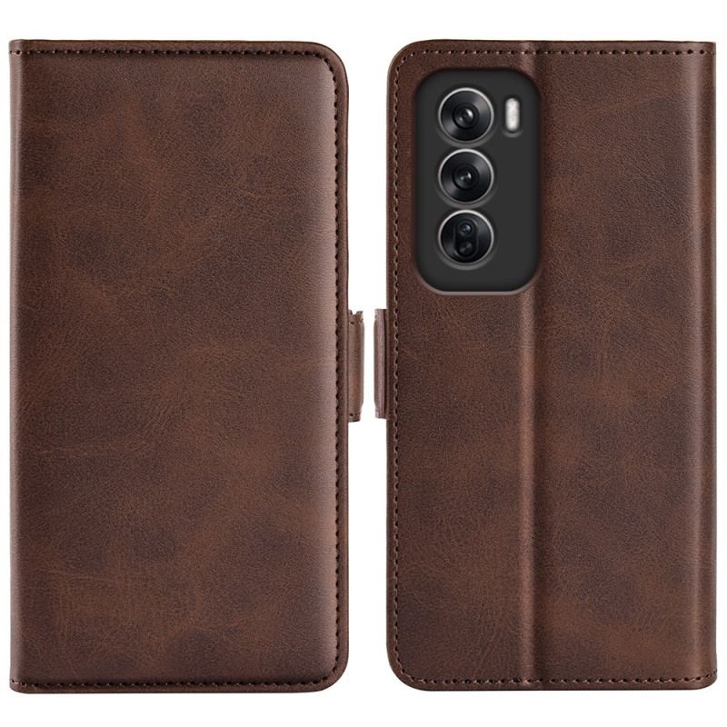 Housse Oppo Reno 12 5G Style Folio Double Fermoir