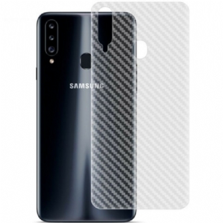 Film de Protection Arrière pour Samsung Galaxy A20s Style Carbone IMAK