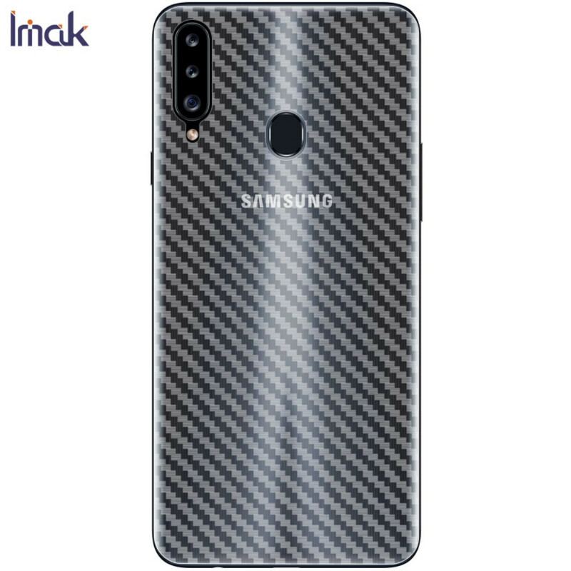 Film de Protection Arrière pour Samsung Galaxy A20s Style Carbone IMAK