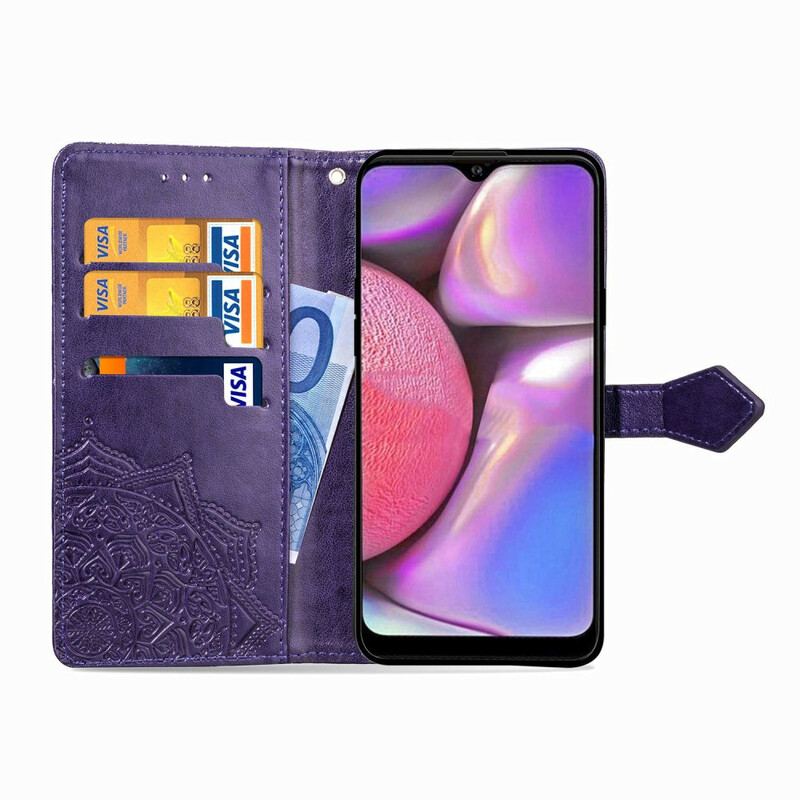 Housse Samsung Galaxy A20s Mandala Moyen Age