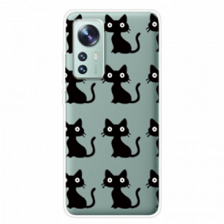 Coque Xiaomi 12 Pro Drôles de Chats