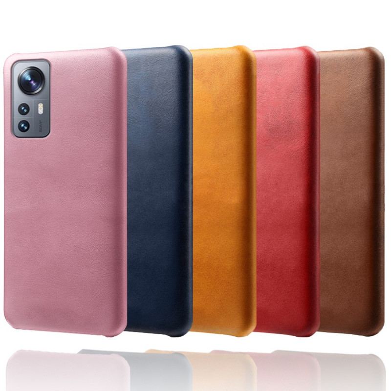 Coque Xiaomi 12 Pro Effet Cuir