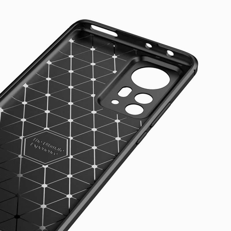 Coque Xiaomi 12 Pro Fibre Carbone Brossée