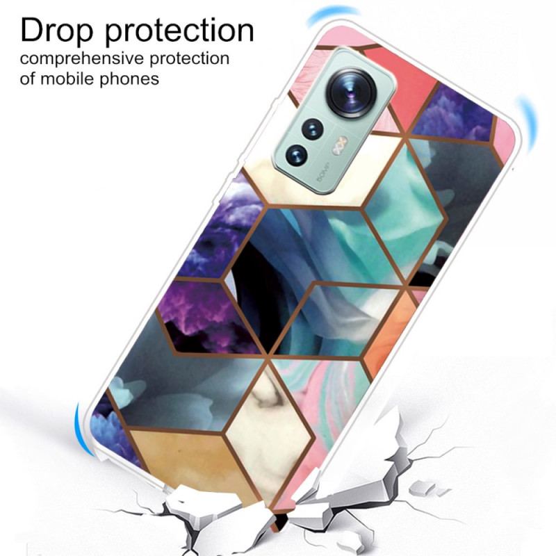 Coque Xiaomi 12 Pro Marbre Décliné