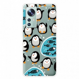 Coque Xiaomi 12 Pro Pingouins