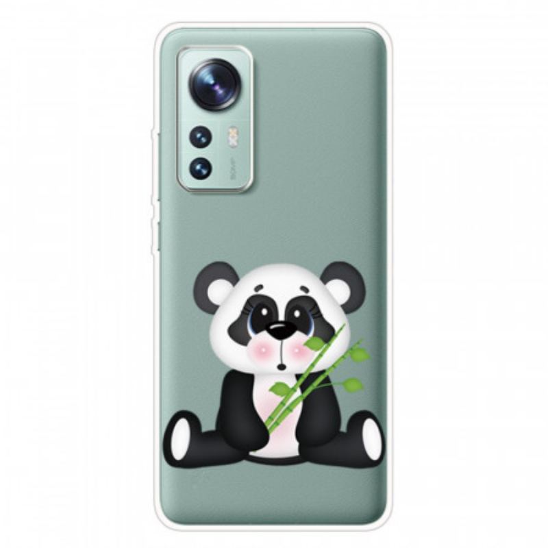 Coque Xiaomi 12 Pro Silicone Joli Panda