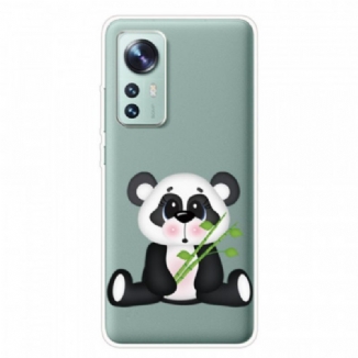 Coque Xiaomi 12 Pro Silicone Joli Panda