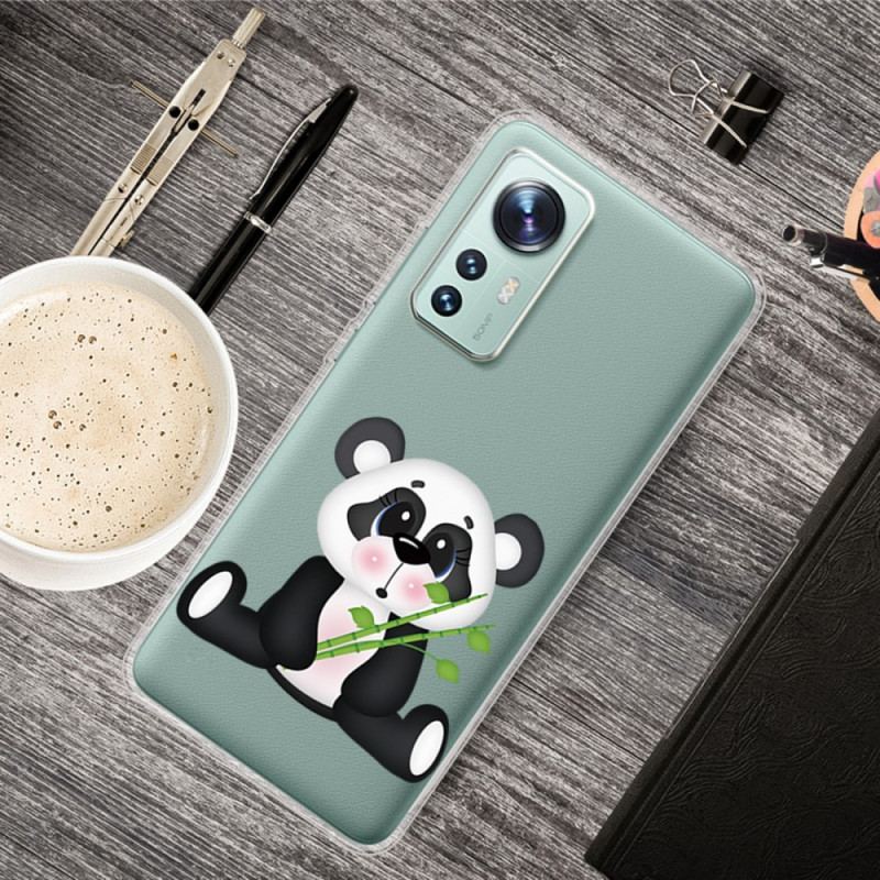 Coque Xiaomi 12 Pro Silicone Joli Panda